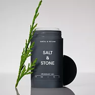 美國SALT&STONE 天然體香膏75g ---效期2027/05/31 檀香岩蘭草(敏感肌適用)