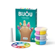 美國Hey Clay!智塑輕黏土-花朵戒指組(5件組)