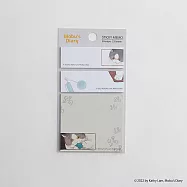 【日本Green Flash】摸布日記 便利貼3入組 ‧ Ponpon