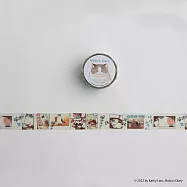 【日本Green Flash】摸布日記 紙膠帶20mm ‧ Meow