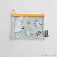 【日本Green Flash】摸布日記 PVC文具收納袋 ‧ 食物