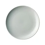 【日本Aito製作所】美濃燒|職人窯釉 陶瓷淺盤20.5cm ‧ 靜謐灰