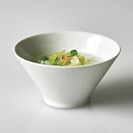 【日本Aito製作所】美濃燒|窯燒素釉 陶瓷餐碗350ml ‧ 象牙杏