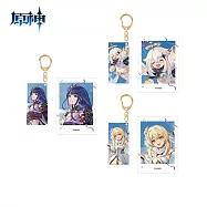 原神壓克力組一周年(3入組)(雷電將軍、旅行者女、派蒙)