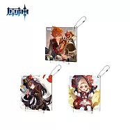 原神壓克力杯墊(3入組)(達達利亞、胡桃、可莉)