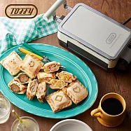 日本Toffy Quarter 熱壓三明治鬆餅機 K-HS6 灰杏白