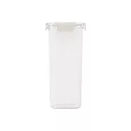【MUJI 無印良品】附扣透明保存容器/2.13L約長139x寬104x高296mm