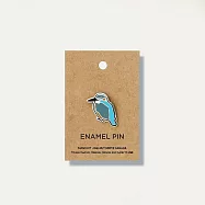 Farm Hut 琺瑯別針 _翠鳥