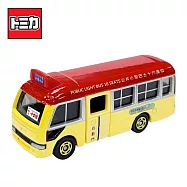【日本正版授權】TOMICA 亞洲限定 香港小巴 豐田 COASTER 多美小汽車- 紅色款