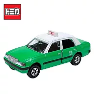 【日本正版授權】TOMICA 亞洲限定 香港的士/香港計程車 多美小汽車- 綠色款(豐田 Crown Comfort)