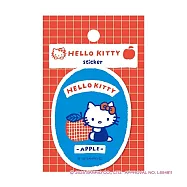 古川紙工 三麗鷗角色水果店 手帳裝飾貼紙 Hello Kitty A