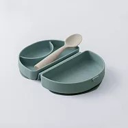 Miniware輕鬆外出組(合掌包矽膠盒+湯匙) Fold&Scoop 雲杉燕麥