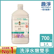 日本獅王趣淨敏弱肌專用洗手慕斯補充瓶700ml 薰衣草香