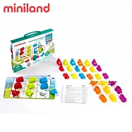 【西班牙miniland】形數色入門學習組-交通工具