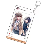 我買下了與她的每週密會~以五千圓為藉口，共度兩人時光~(原作) SNS風壓克力鑰匙圈 A