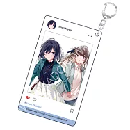 我買下了與她的每週密會~以五千圓為藉口，共度兩人時光~(原作) SNS風壓克力鑰匙圈 B