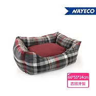 【西班牙Nayeco納伊格】寵物夢幻床墊 _瑪格莉特格紋