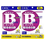 DHC維他命B群90日份(180粒/包) 2入組