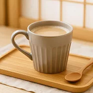 【日本Minoru】Pick素釉 陶瓷馬克杯290ml ‧ 灰