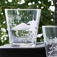 【日本Toyo Sasaki】晶透強化玻璃杯340ml ‧ 富士山與五重塔