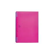 【KING JIM】TEFRENU Neo 線圈筆記本 A5 粉紅色