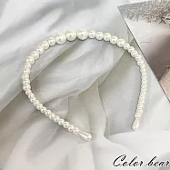 【卡樂熊】韓系名媛風氣質珍珠髮箍(三款)- 貴族珍韻