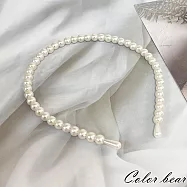 【卡樂熊】韓系名媛風氣質珍珠髮箍(三款)- 月華仙子