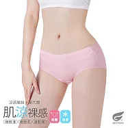 GIAT肌涼裸感彈力內褲-低腰款 XL 嫩粉