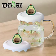 OMORY 積雪屋矽膠杯蓋- 酪梨