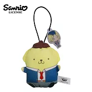 【日本正版授權】三麗鷗 x 排球少年 玩偶吊飾 Vol.2 娃娃/絨毛玩偶 - 布丁狗x孤爪研磨