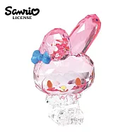 【正版授權】Enesco 美樂蒂 閃閃發光塑像 公仔/精品雕塑/透明塑像 My Melody 三麗鷗/SANRIO