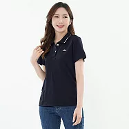 【遊遍天下】MIT台灣製女款抗UV速乾吸濕排汗短袖POLO衫 (GS1051) M 丈青