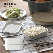 【日本Marna】日本製 極系列 冷凍微波米飯/蔬菜保鮮盒-小 2入/組(原廠總代理)