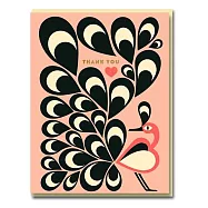 【Bureau Alice】Feather Bird 感謝卡 #BA1259