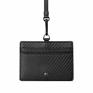 MONDAINE 瑞士國鐵商務橫式證件套 &ndash; 碳纖維黑