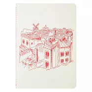 【Jacques Herbin|筆記本】絢爛巴黎系列_A5_ 紅磨坊
