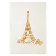 【Jacques Herbin|筆記本】絢爛巴黎系列_A5_ 艾菲爾鐵塔