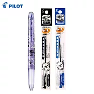 (1筆2芯)PILOT COLETO 限量AS聯名超細變芯筆3色 紫蝴蝶