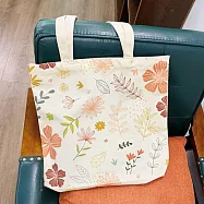 【素包包】側背包 上班通勤學生拎書手提單肩側背袋(40x35x6)78042025 _花卉