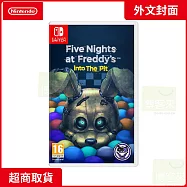 NS 任天堂 Switch 佛萊迪餐館之五夜驚魂：進入深淵 外文封面 中文版