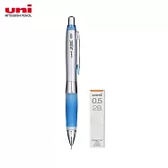 (1筆送1鉛芯)三菱M5-617GG果凍自動鉛筆 藍