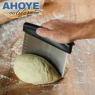 【AHOYE】省力好切不鏽鋼切麵刀附刻度 (烘焙刮刀 奶油刮板 麵團刀 切刀)