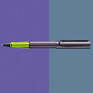 LAMY AL-STAR 恆星系列 紫灰色 鋼珠筆 紫灰色