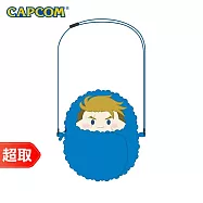 Capcom《周邊》Street Fighter 快打旋風 絨毛吊飾布偶收納包 Luke 呂克 ⚘ CAPCOM 卡普空 ⚘ 台灣代理版