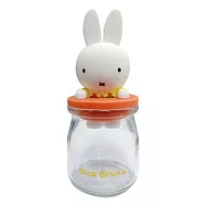 【日本正版授權】米飛兔 糖果罐 透明糖果罐/收納罐/玻璃罐/小物收納 Miffy/米菲兔 - 米飛兔