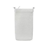 【MUJI 無印良品】自由組合手機小物收納包(網眼型)/灰21x12.5x3cm，數量：1入