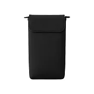 【MUJI 無印良品】自由組合手機小物收納包(緩衝保護型)/黑185x110x35mm，數量：1入