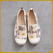 【花見小路】甜椒日 寬楦 手製鞋 JP23.5 爆米花