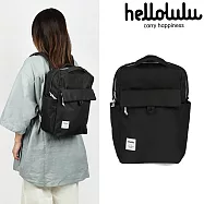 Hellolulu CATE後背包- 黑