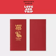 TRC Traveler&rsquo;s Notebook LOVE AND TRIP限定- 補充包空白
